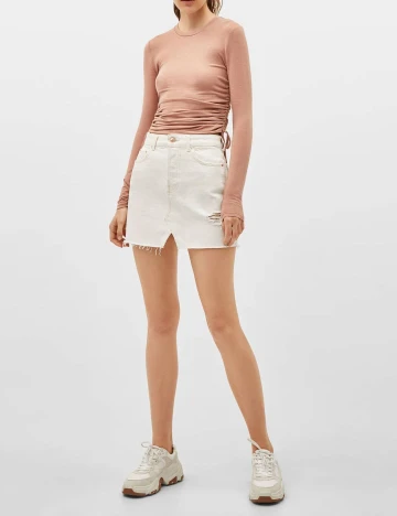 Bluza Bershka, roz pudra