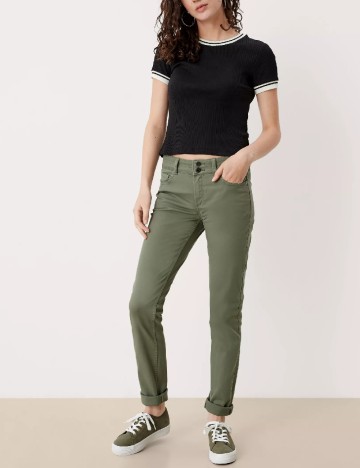 Pantaloni Q/S, verde, W34/L30