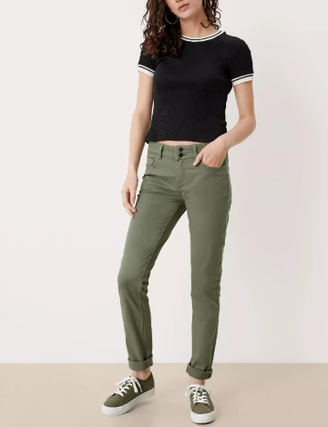 Pantaloni Q/S, verde, W36/L30 Verde