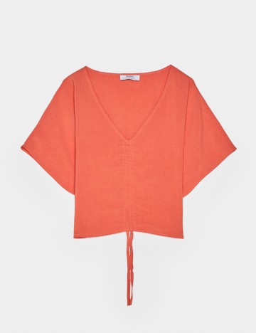 Bluza Bershka, portocaliu