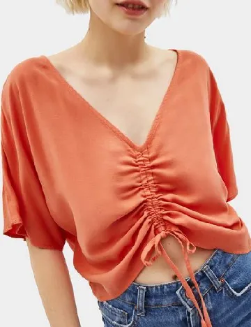 Bluza Bershka, portocaliu