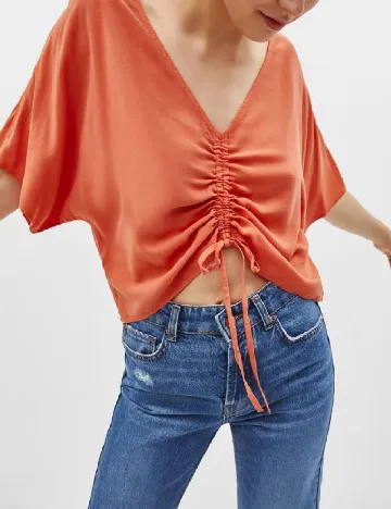 Bluza Bershka, portocaliu
