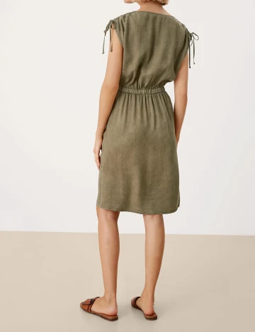 Rochie scurta s.Oliver, kaki