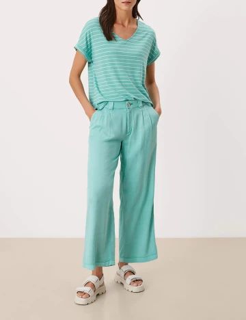 Pantaloni s.Oliver, turcoaz, W36 Verde