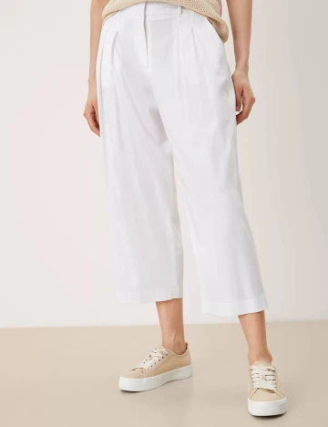 Pantaloni s.Oliver, alb
