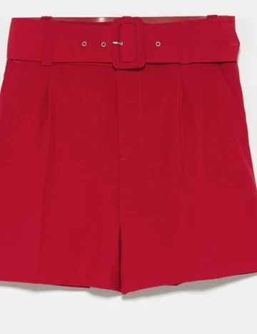 Pantaloni scurti Zara, rosu Rosu