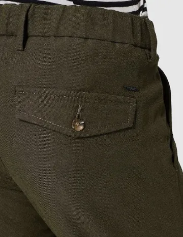 Pantaloni s.Oliver, kaki Verde