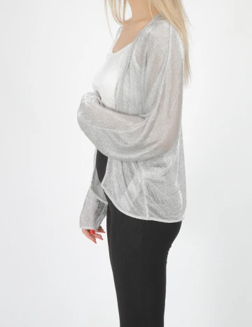 Cardigan s.Oliver, argintiu