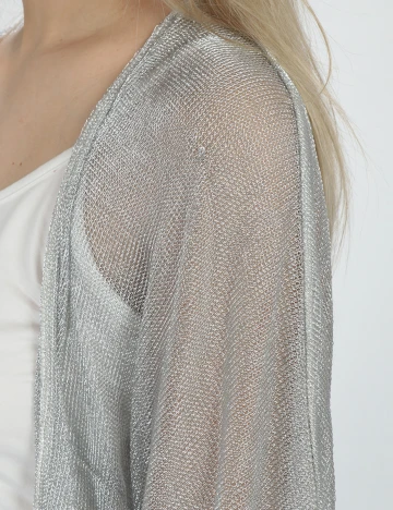 Cardigan s.Oliver, argintiu
