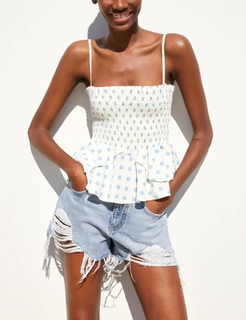 Top Zara, mix culori
