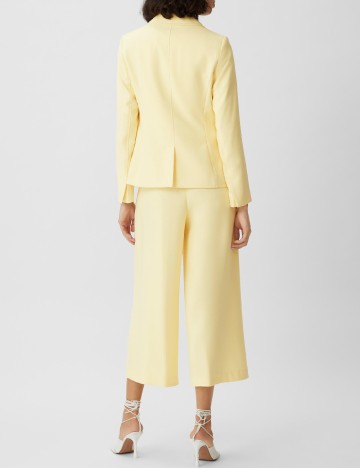 Pantaloni Comma, galben