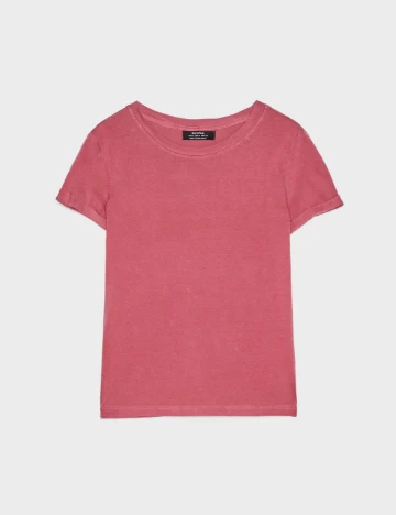 Tricou Bershka, visiniu