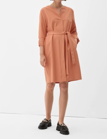 Rochie scurta s.Oliver, maro