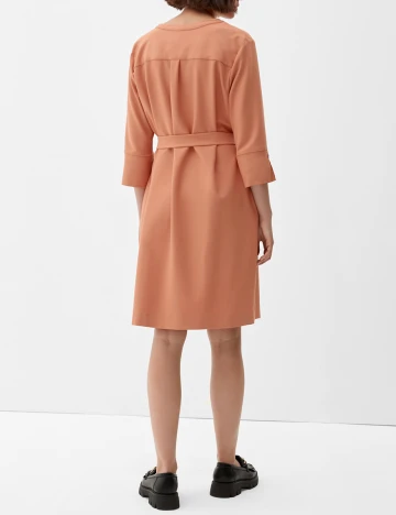 Rochie scurta s.Oliver, maro