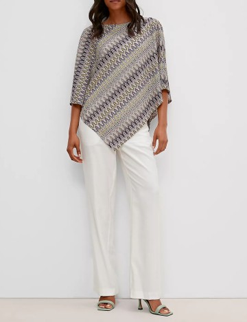 
						Poncho Comma, mix culori, 36