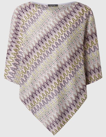 Poncho Comma, mix culori, 36