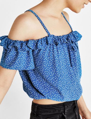 Bluza Bershka, albastru