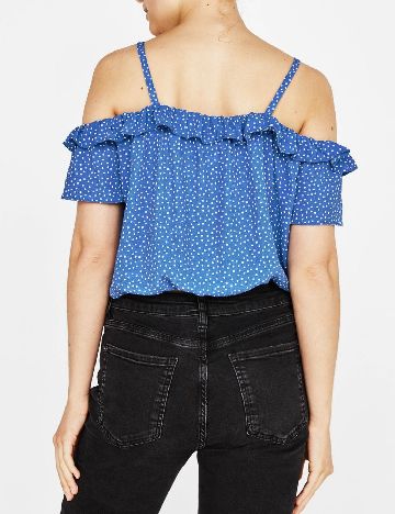 Bluza Bershka, albastru