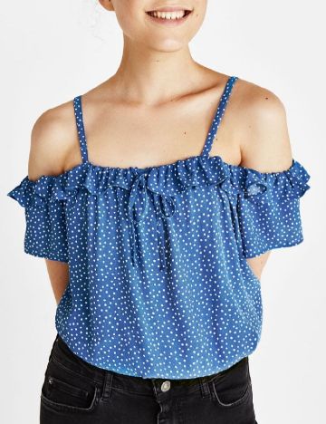Bluza Bershka, albastru