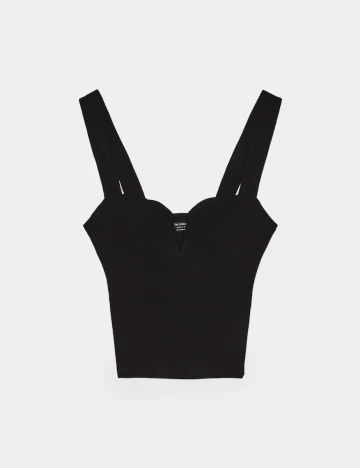 Maiou Bershka, negru