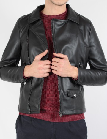 Geaca Pull&Bear, negru