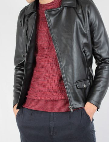 Geaca Pull&Bear, negru