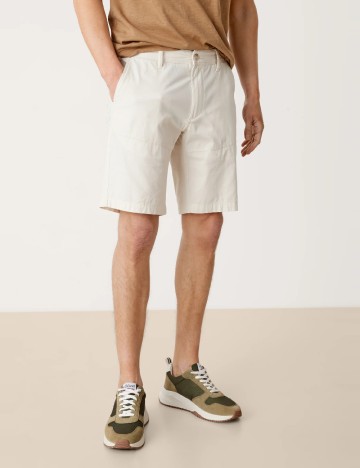 Pantaloni scurti s.Oliver, crem