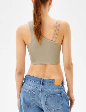 Top Bershka, crem