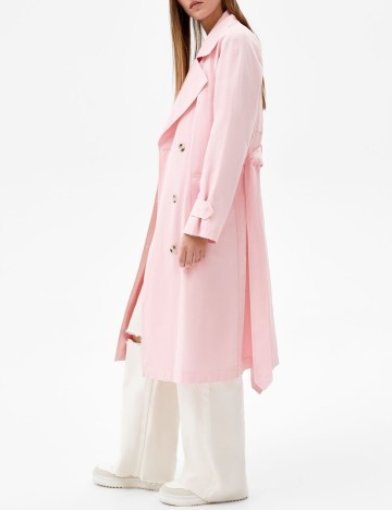 Trench Bershka, roz, M