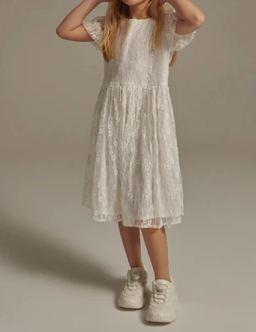 Rochie Reserved, alb