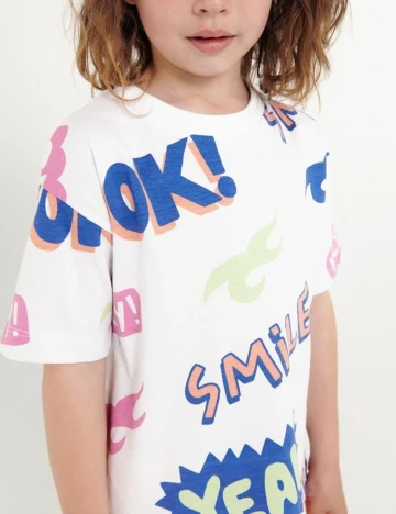 Tricou Reserved, alb