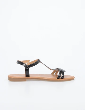 Sandale Linea Loresi, negru Negru