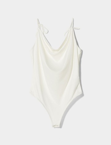 Body Bershka, alb