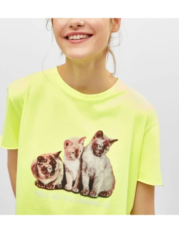 Tricou Bershka, verde