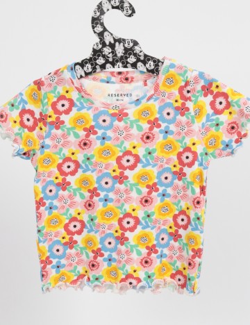 Tricou Reserved, floral, 1-1,5 ANI