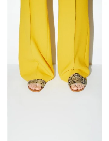 Slapi Zara, animal print Animal print