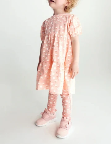 Rochie Reserved, piersica, 1,5-2 ANI