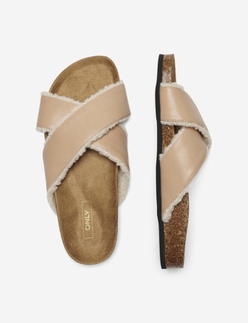 Slapi de vară Only, maro - as296460 | outletmag.ro