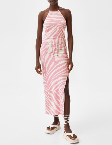 Rochie lunga Bershka, roz