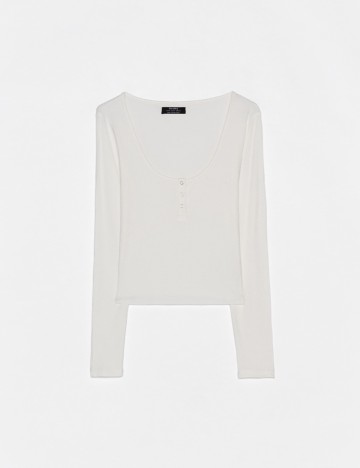 Bluza Bershka, alb
