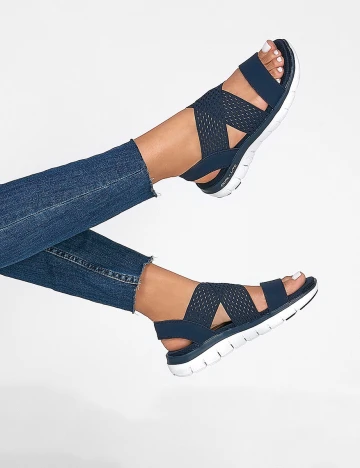 Sandale SKECHERS, bleumarin