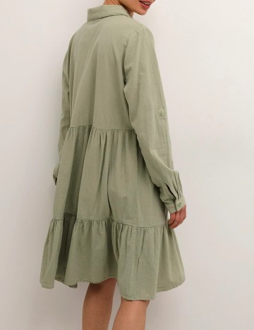Rochie medie Kaffe, verde