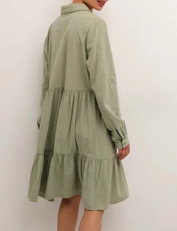 Rochie medie Kaffe, verde