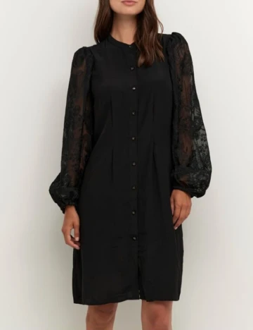 Rochie scurta Culture, negru Negru