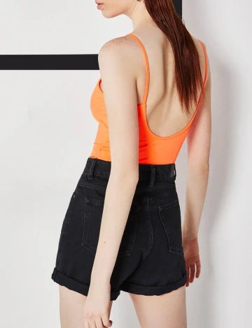 Body Bershka, portocaliu