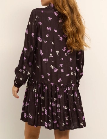 Rochie scurta Kaffe, maro