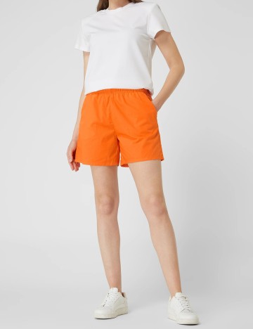 Pantaloni scurti Noisy May, portocaliu, XL