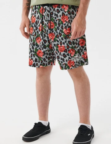 Pantaloni scurti CROPP, floral Floral print