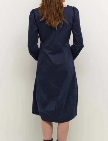 Rochie medie Culture, bleumarin Albastru