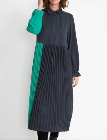 Rochie medie Culture, bleumarin